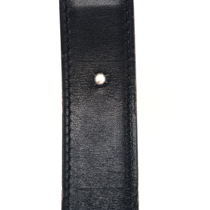 Hermes Box Epsom 24mm Mini Constance H Belt 70 28 Black Gold 5 of 6