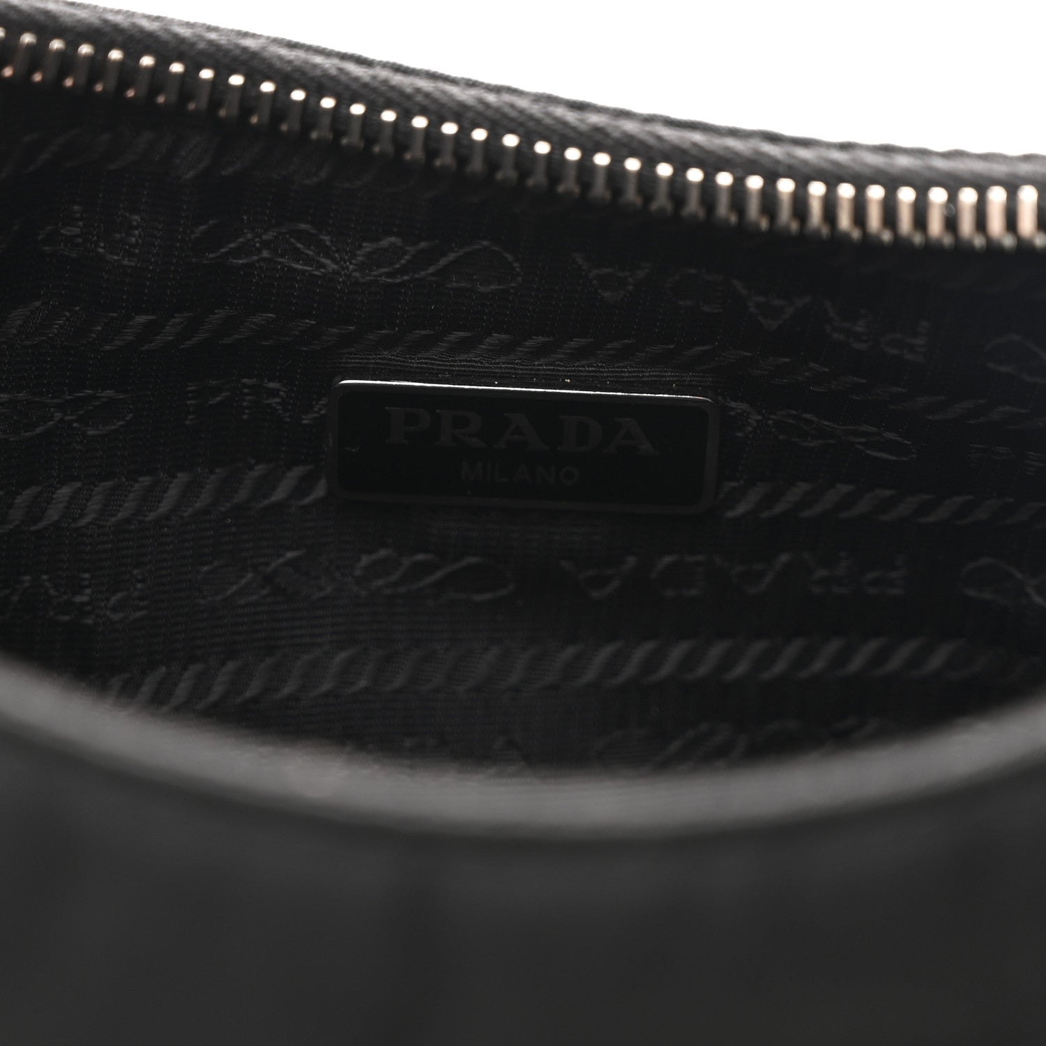 Prada Nylon Re-Edition 2005 Shoulder Bag Black 6 of 12