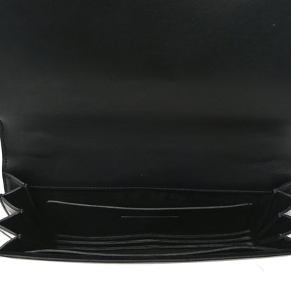 Saint Laurent Calfskin Monogram Small Dylan Shoulder Bag Black 5 of 10