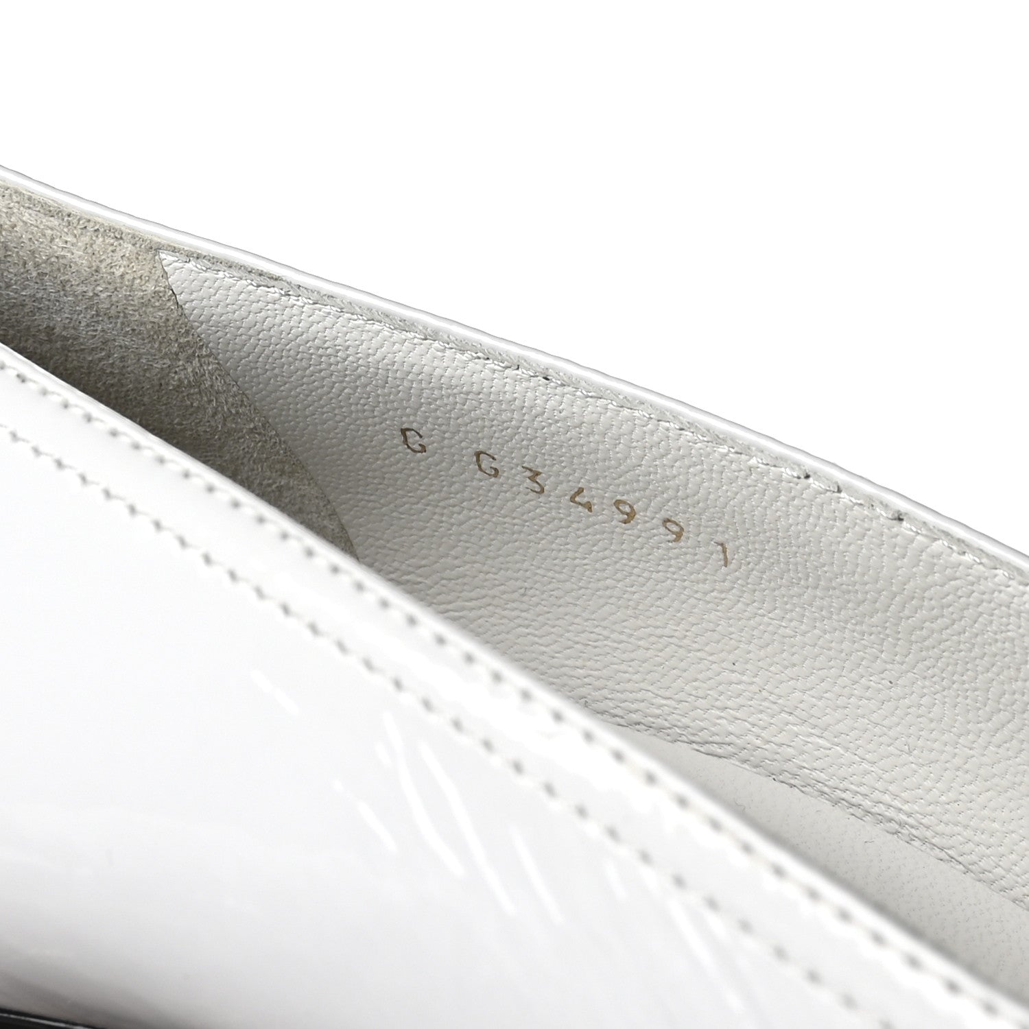 Chanel Patent Calfskin Crystal Cap Toe Logo Pumps 40 White Black 8 of 8