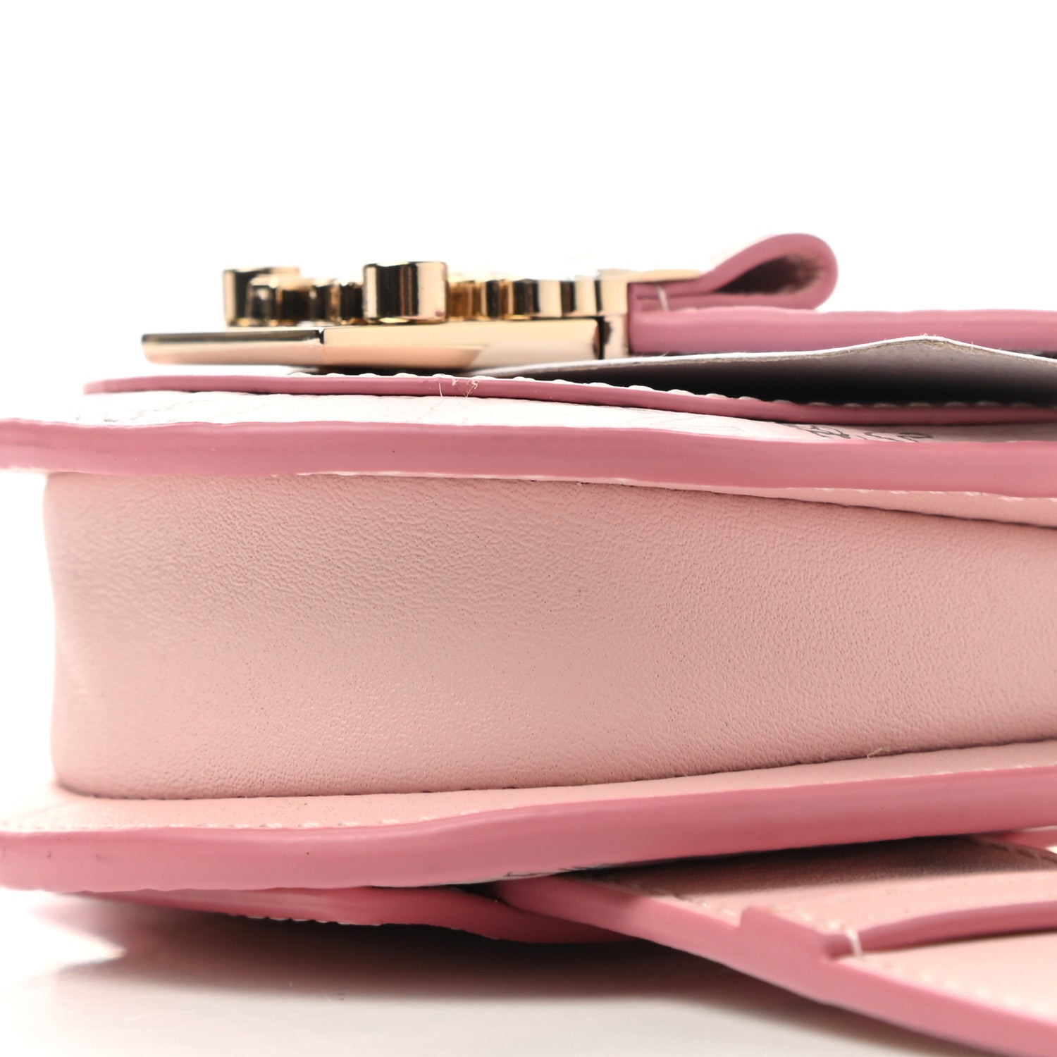 MCM Visetos X-Mini Tracy Bracelet Bag Powder Pink 5 of 9