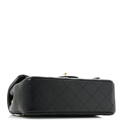 Chanel Caviar Quilted Mini Rectangular Flap Black 4 of 12