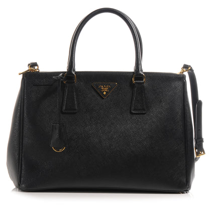 Prada Saffiano Lux Medium Tote Nero Black 1 of 10