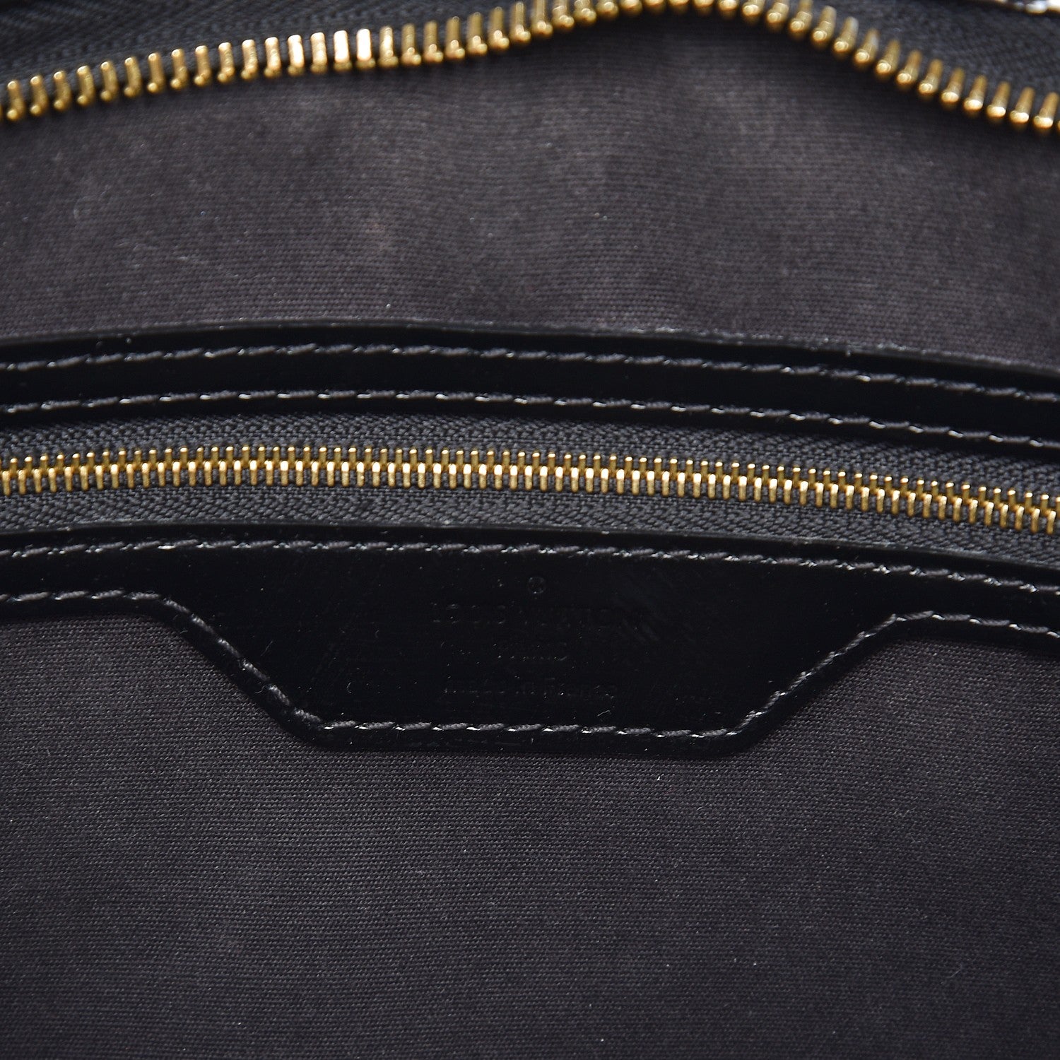 Louis Vuitton Vernis Brea MM Black 7 of 10