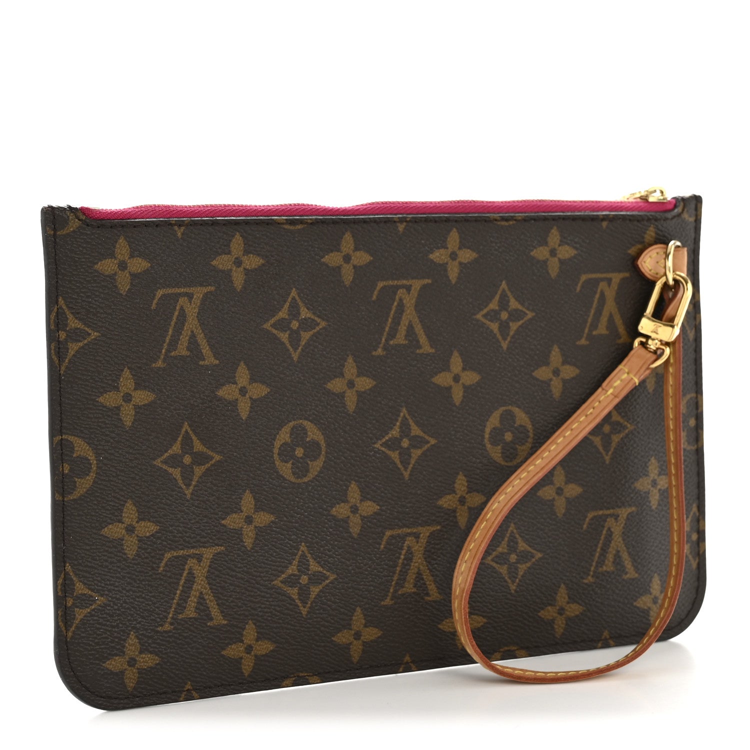 Louis Vuitton Monogram Neverfull MM GM Pochette Pivoine 3 of 9