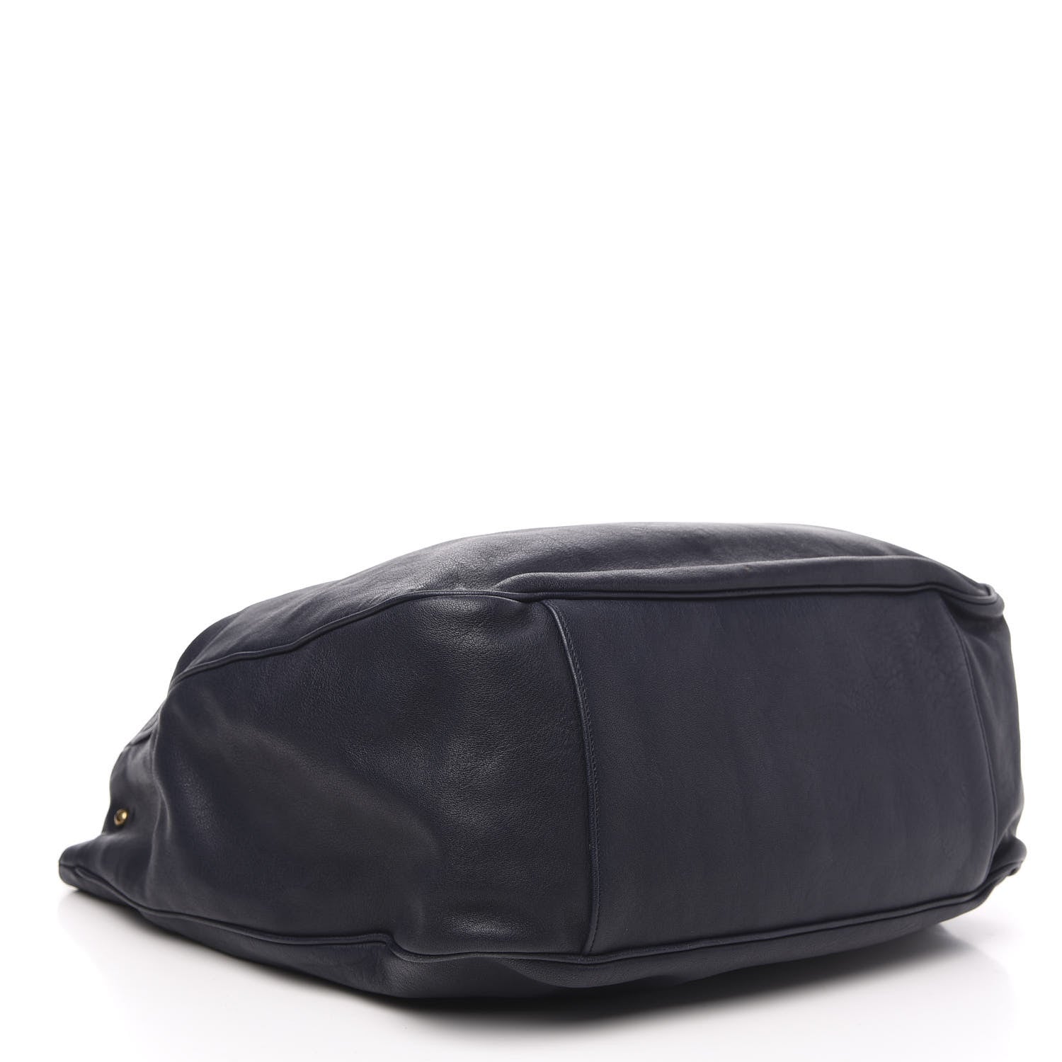 Saint Laurent Goatskin Large Roady Hobo Navy 4 of 13