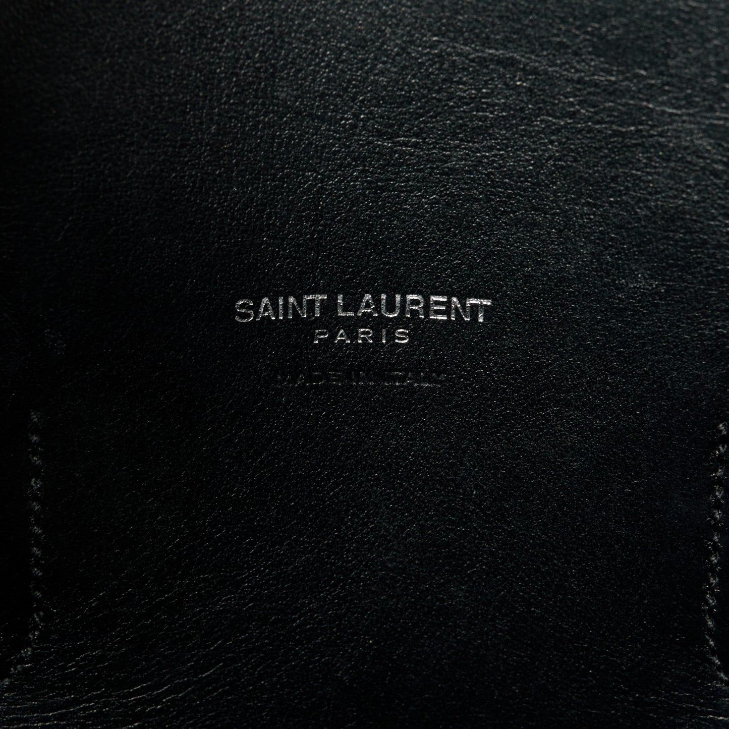 Grained Calfskin Topstitch Small Sac De Jour Black Porcelain