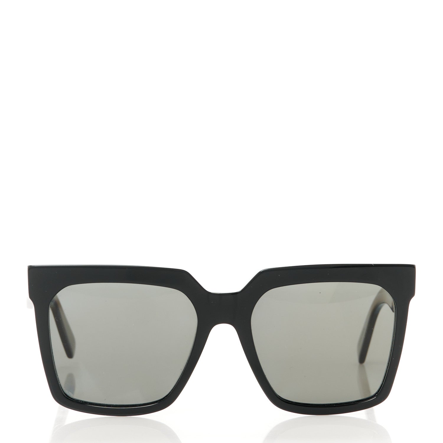 Celine Acetate Polarized Oversized Sunglasses CL4055IN Black 2 of 9