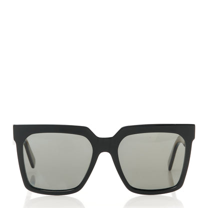 Celine Acetate Polarized Oversized Sunglasses CL4055IN Black 2 of 9
