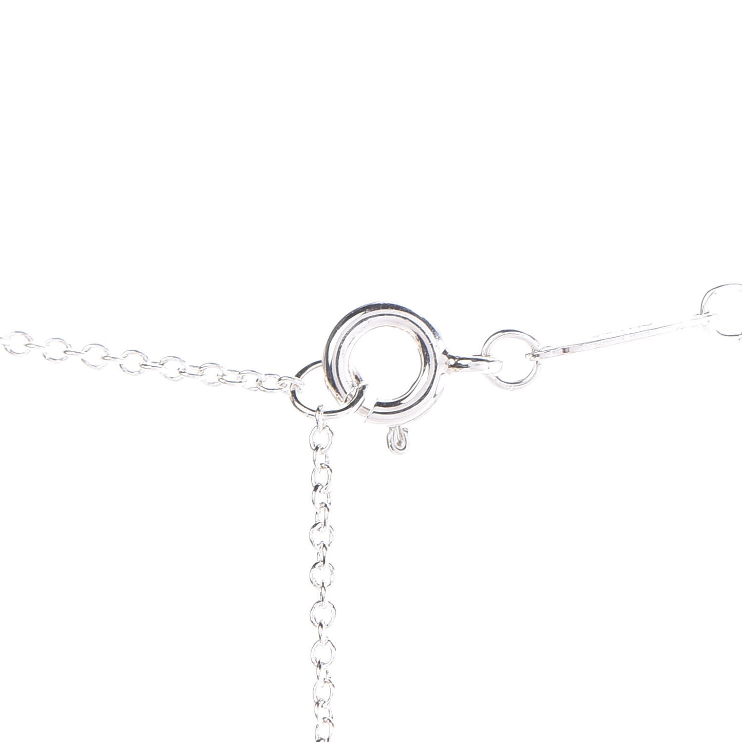 Sterling Silver Charms Pendant Necklace
