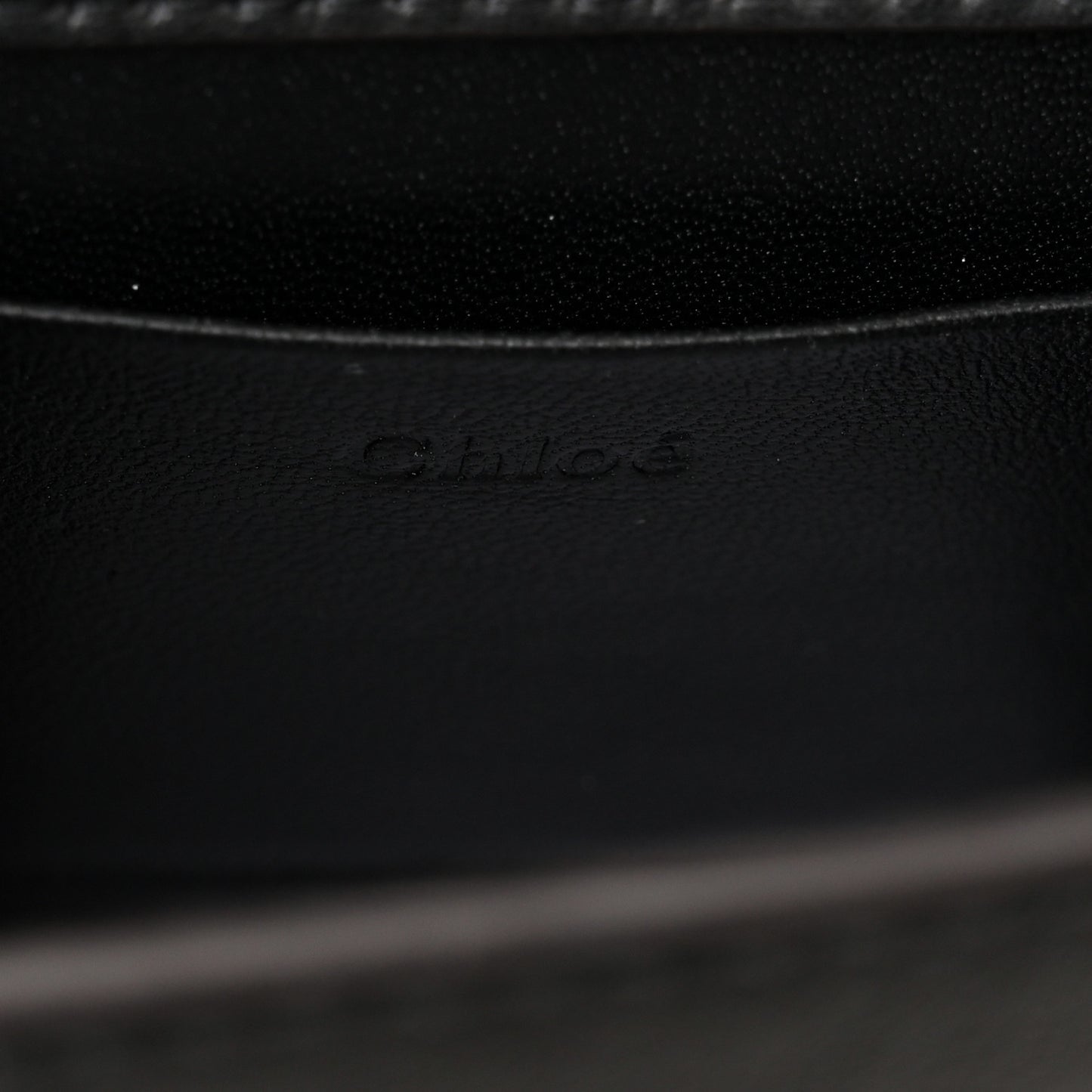Calfskin Small Nile Bracelet Minaudiere Bag Black
