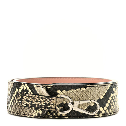 Louis Vuitton Snakeskin Bandouliere Shoulder Strap Natural 1 of 5
