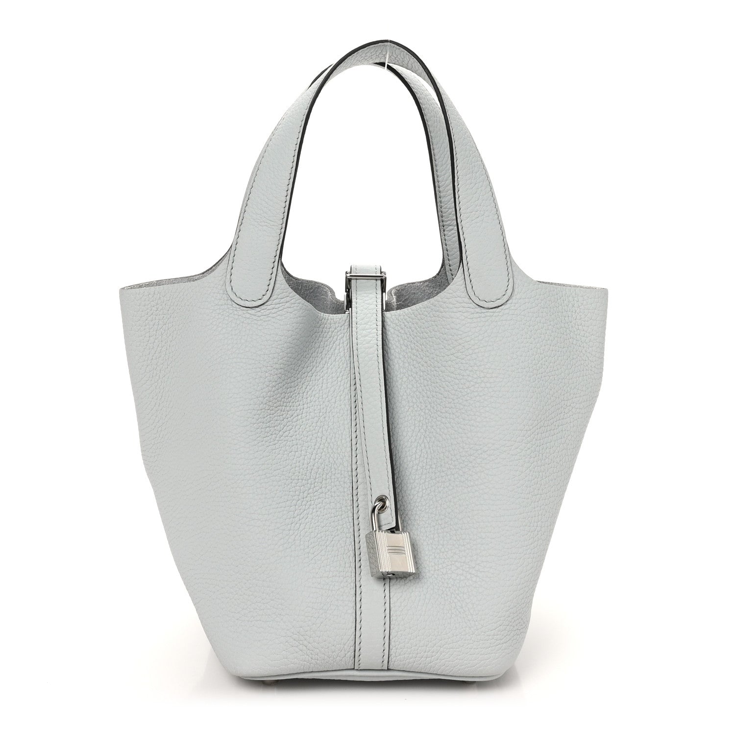Hermes Taurillon Clemence Picotin Lock 18 PM Bleu Pale 1 of 10