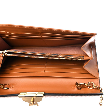 MCM Visetos Large Patricia Wallet On Chain Cognac 5 of 7