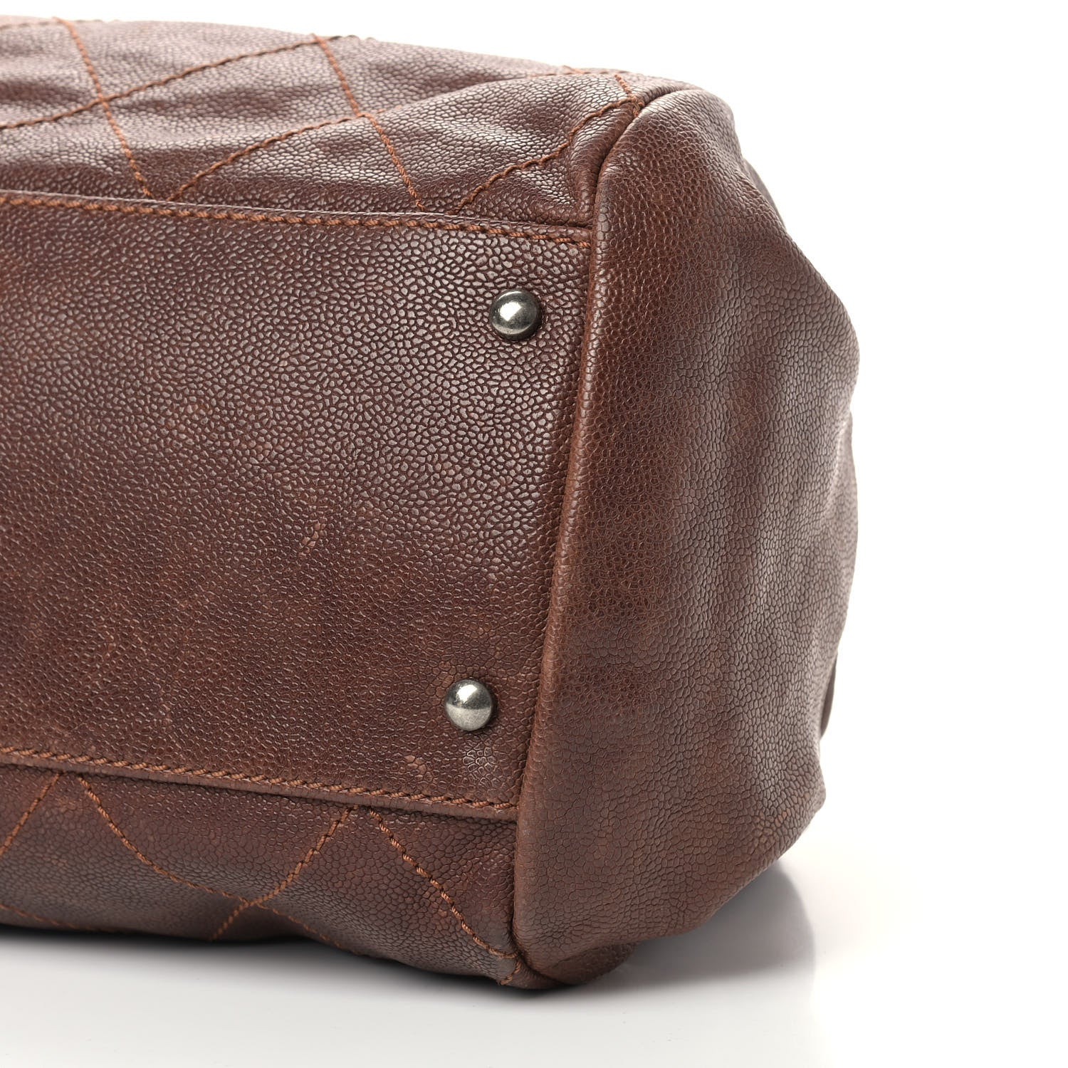 Chanel Caviar Large Outdoor Ligne Doctor Bag Brown 9 of 18