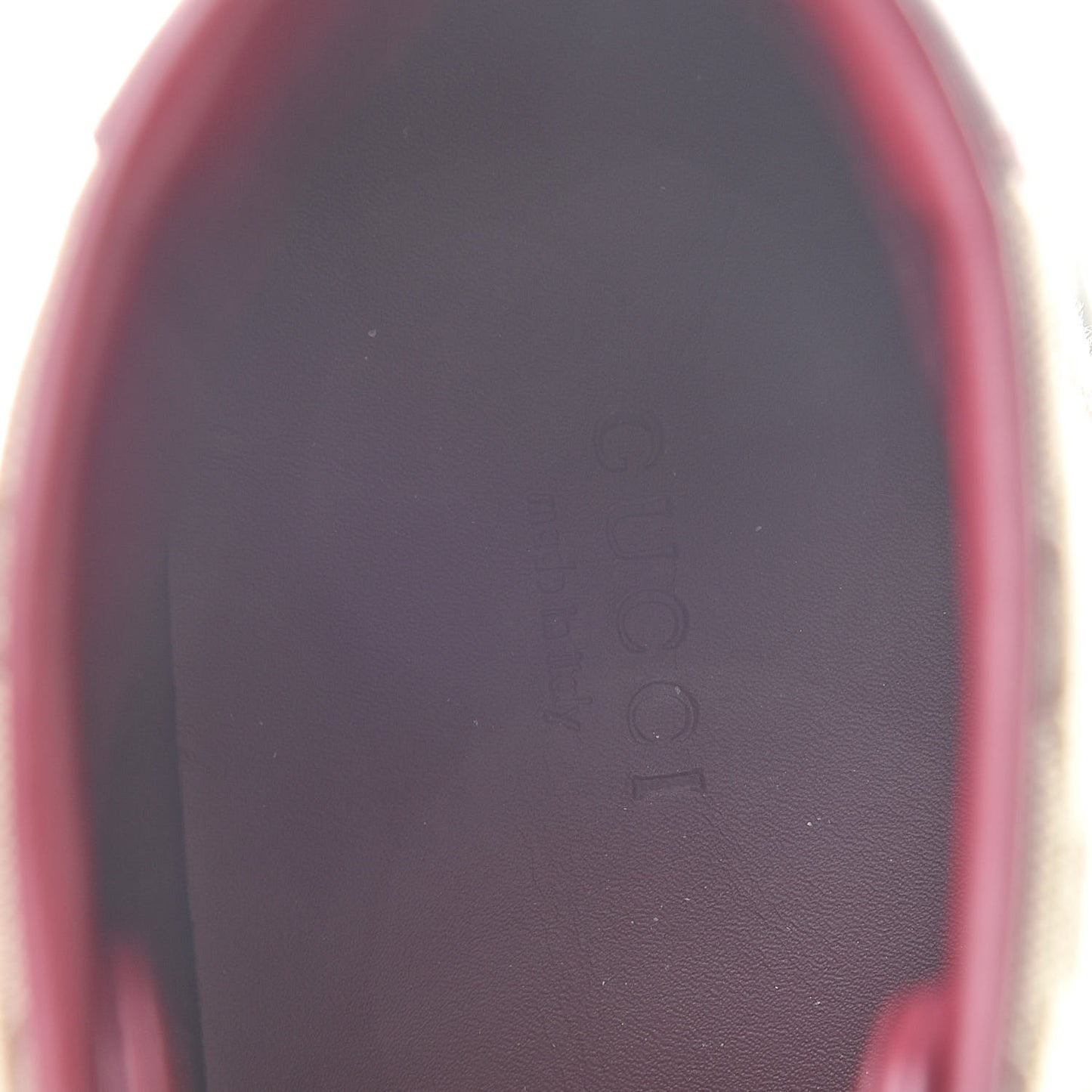 Monogram Miro Soft Calfskin Womens High Top Sneakers 39.5 Beige Ruby