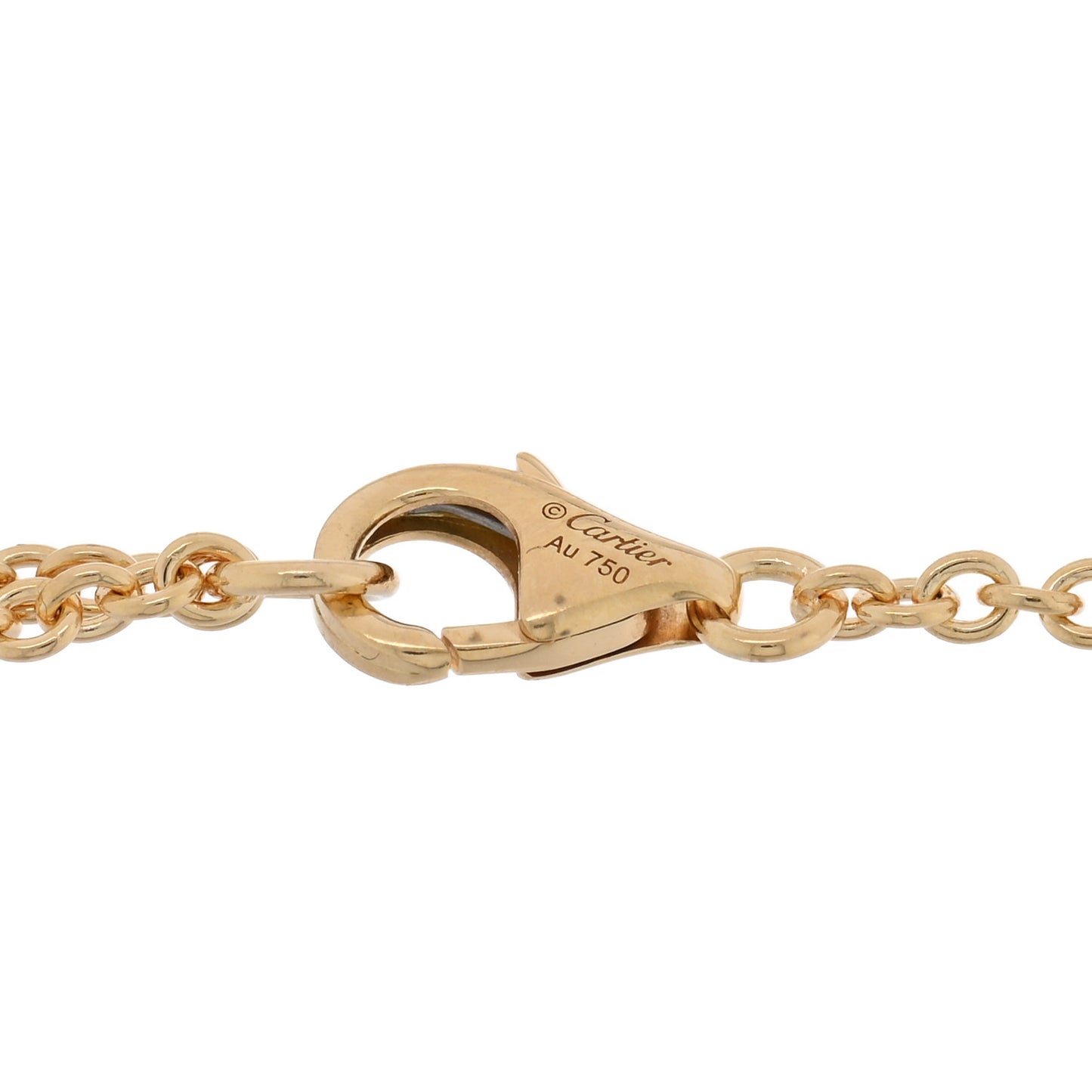 18K Yellow Gold Interlocking LOVE Bracelet