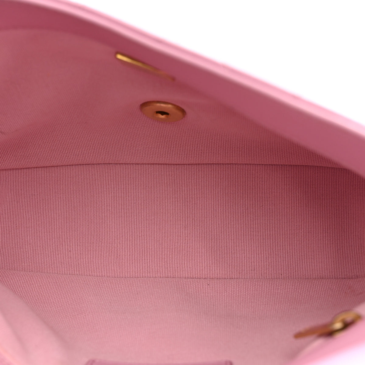 Chanel Lambskin Quilted Small Lacquered Chain Flap Pink 5 of 12