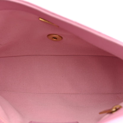 Chanel Lambskin Quilted Small Lacquered Chain Flap Pink 5 of 12