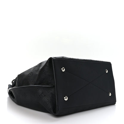 Louis Vuitton Mahina Carmel Hobo Black 4 of 8
