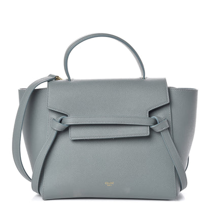 Celine Baby Grained Calfskin Micro Belt Bag Storm 1 of 10