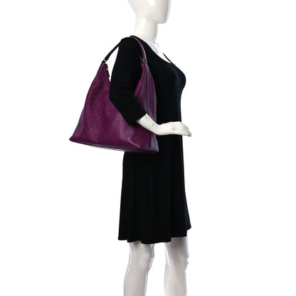 Gucci Guccissima Large Hobo Purple 2 of 11