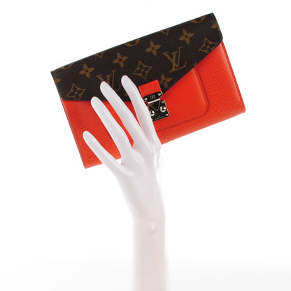 Louis Vuitton Epi Monogram Marie-Rose Wallet Piment 2 of 7