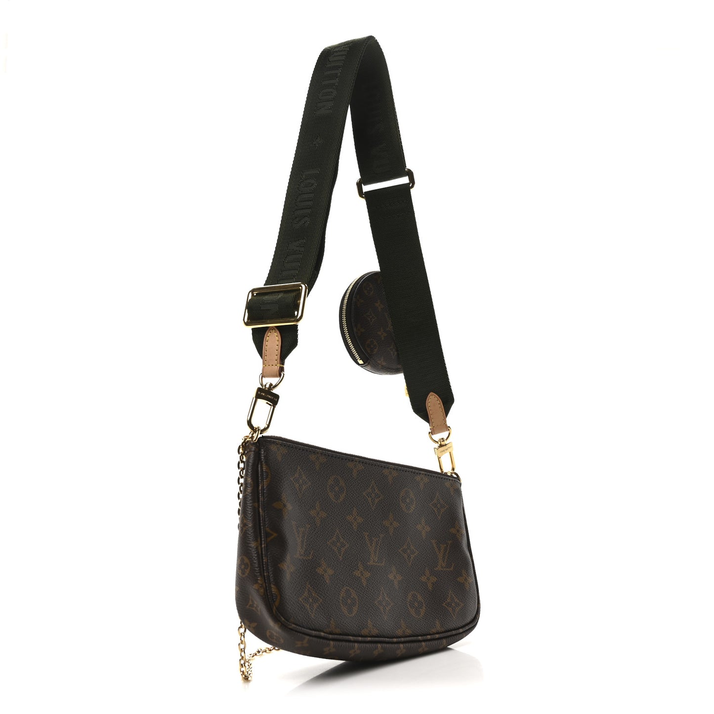 Monogram Multi Pochette Accessories Kaki