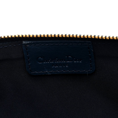 Christian Dior Monogram Mini Saddle Pochette Navy 6 of 10