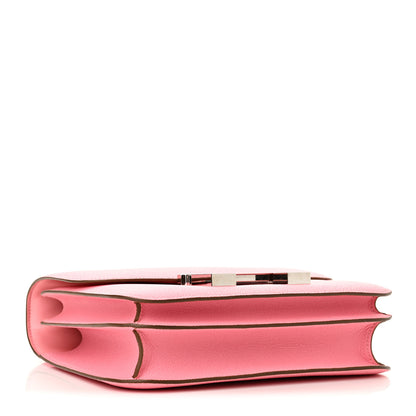 Hermes Epsom Constance 24 Rose Confetti 7 of 20