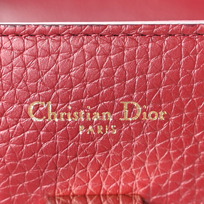 Christian Dior Bullcalf Medium Diorever Flap Red 6 of 9