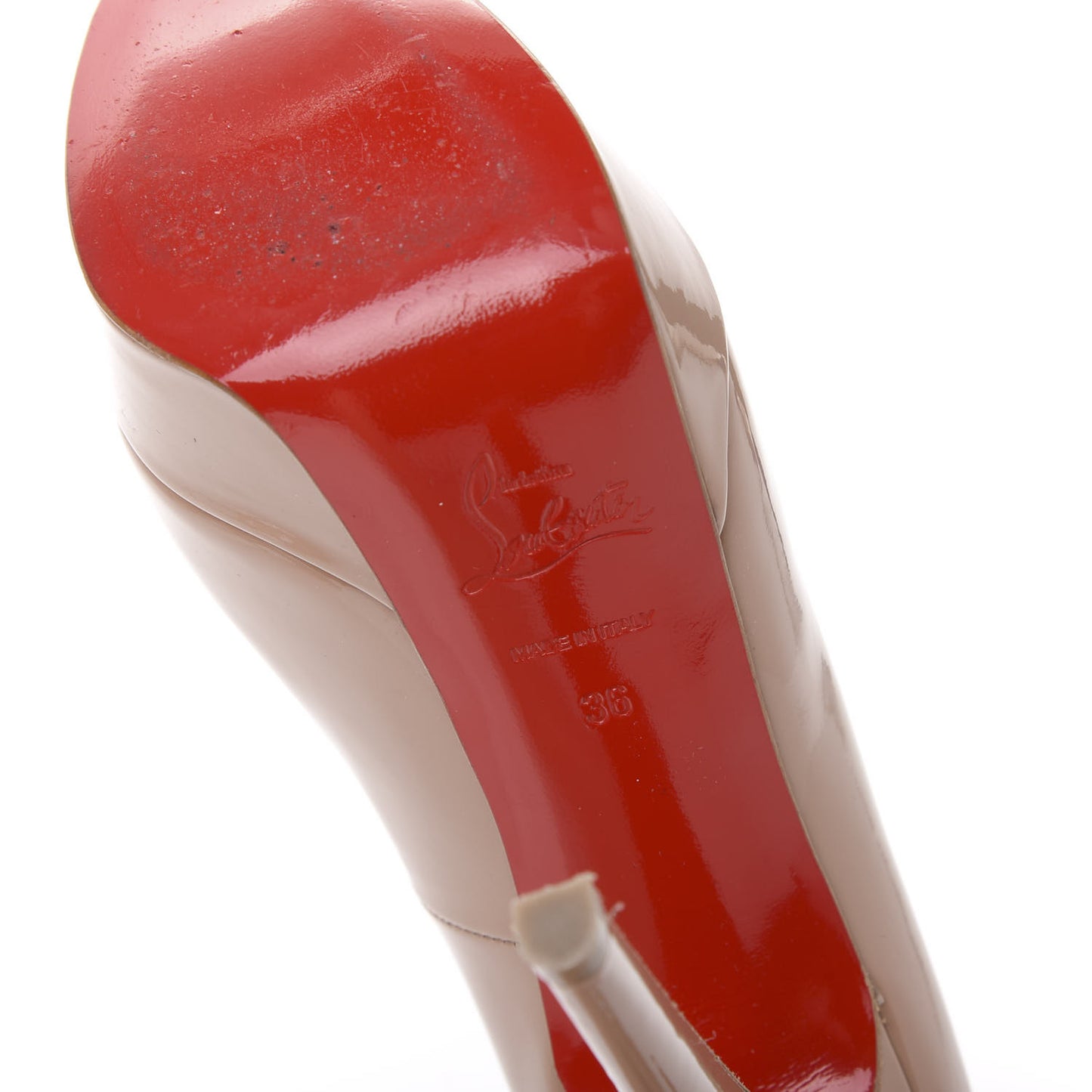 Patent Bianca 140 Pumps 36 Nude