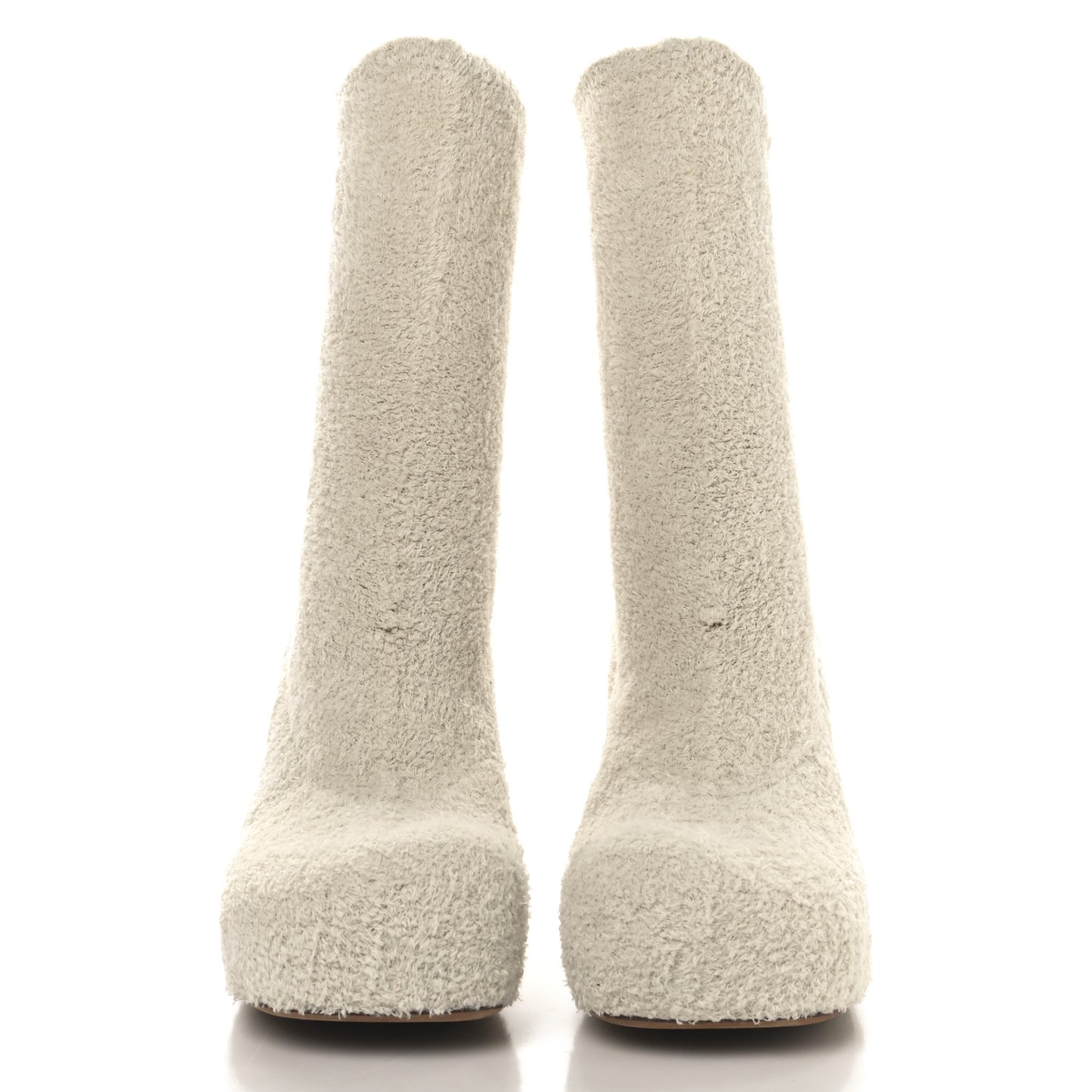 Spongy Knit The Bold Mid Calf Boots 37.5 Wax