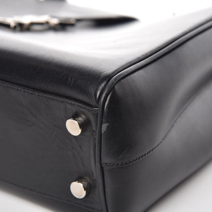 Saint Laurent Calfskin Classic Monogram Shopping Bag Black 20 of 20