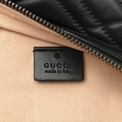 Gucci Calfskin Matelasse GG Marmont Day Backpack Black 6 of 10