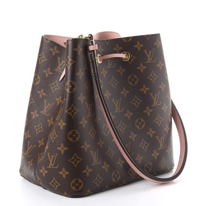 Louis Vuitton Monogram Neonoe MM Rose Poudre 3 of 9