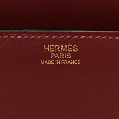 Hermes Veau Sombrero Constance Cartable 29 Rouge H 6 of 11
