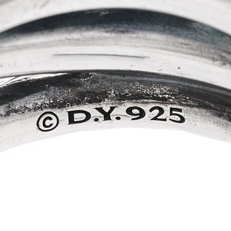 David Yurman Sterling Silver Diamond Renaissance Serpent Ring 56 7.5 4 of 5