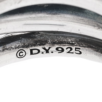 David Yurman Sterling Silver Diamond Renaissance Serpent Ring 56 7.5 4 of 5