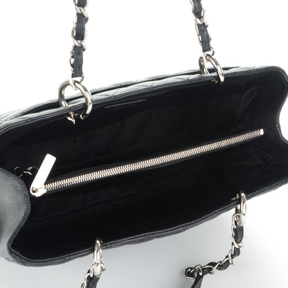 Chanel Caviar Quilted Grand Shopping Tote GST Black 5 of 7