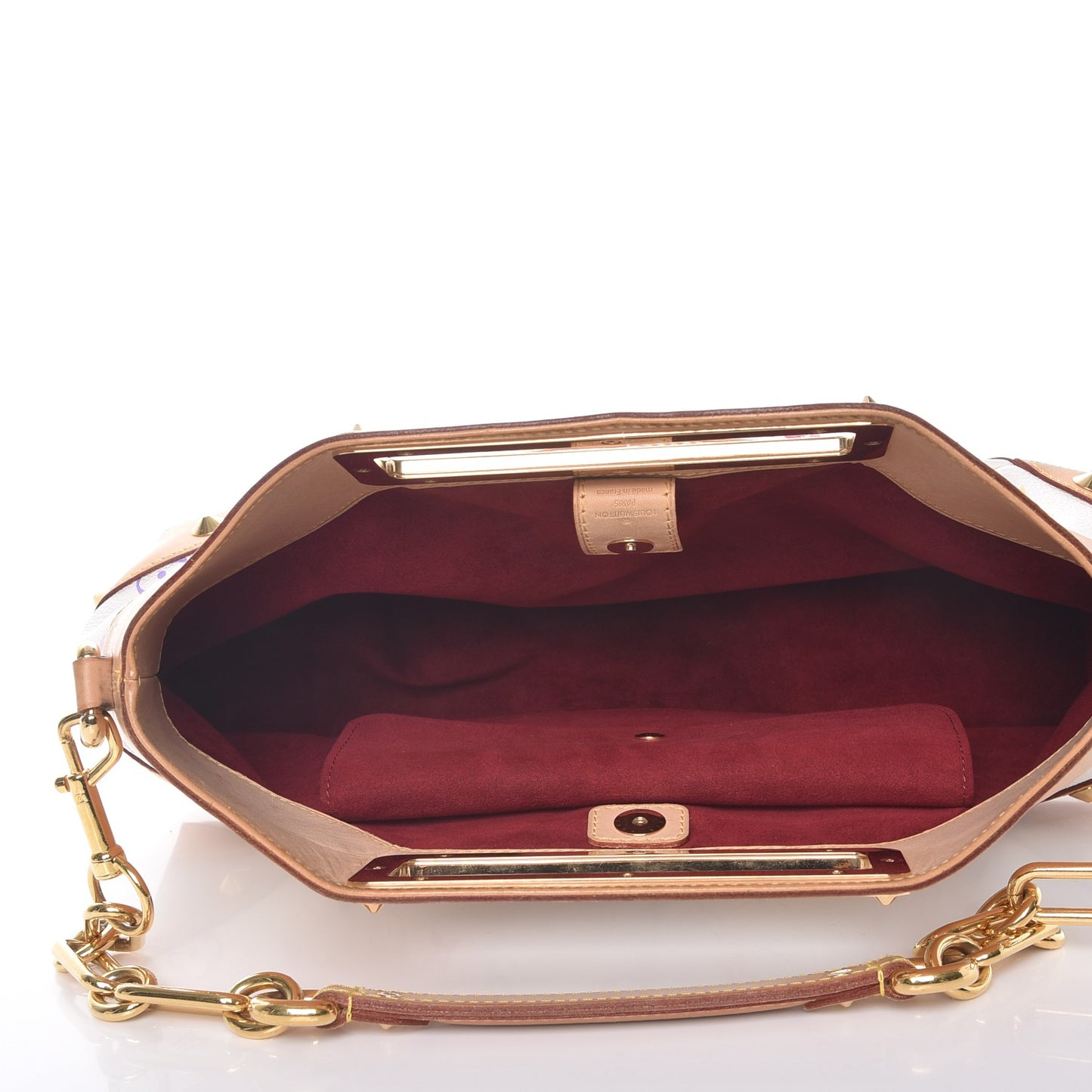 Monogram Multicolor Judy GM White