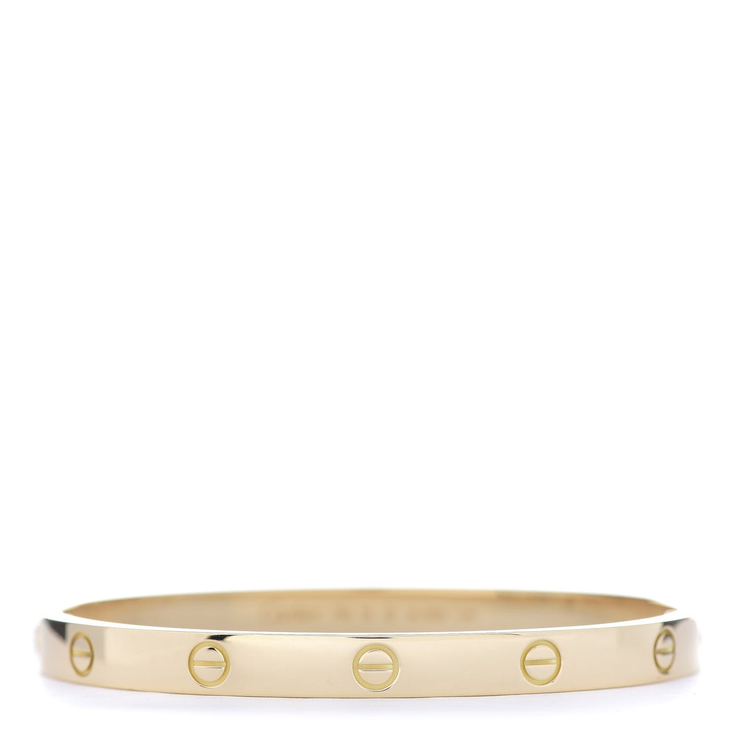 18K Yellow Gold LOVE Bracelet 19