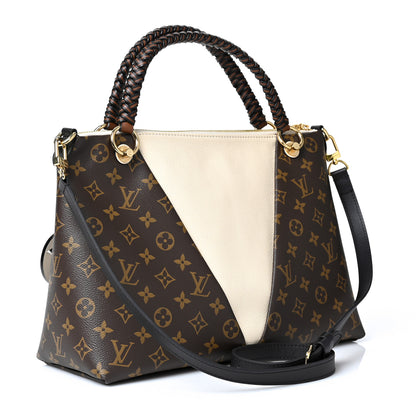 Louis Vuitton Monogram Braided V Tote MM Creme 3 of 8