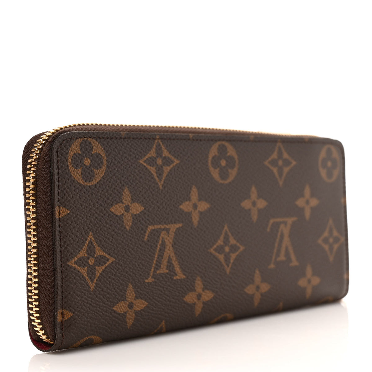 Louis Vuitton Monogram Clemence Wallet Fuchsia 3 of 6