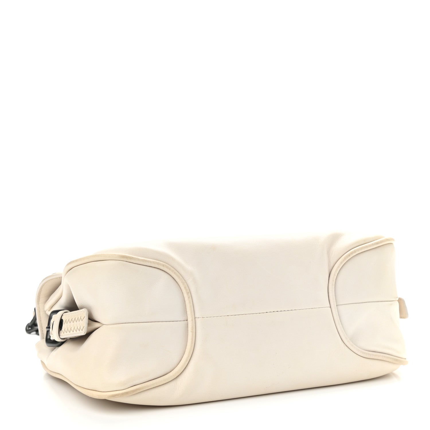 Bottega Veneta Intrecciato Rialto Shoulder Bag White 4 of 11