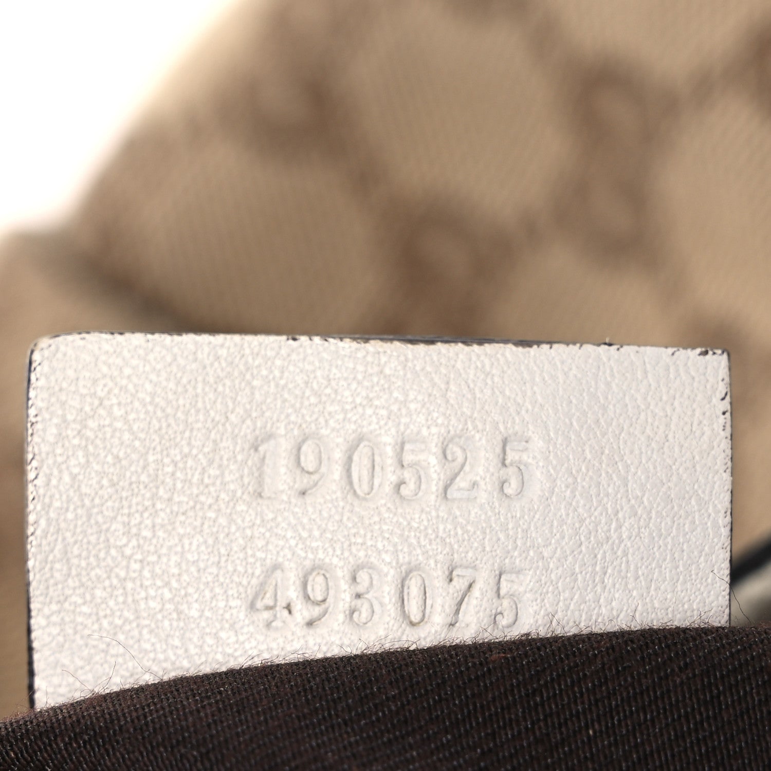 Gucci Monogram Medium D Gold Ring Hobo White 8 of 17