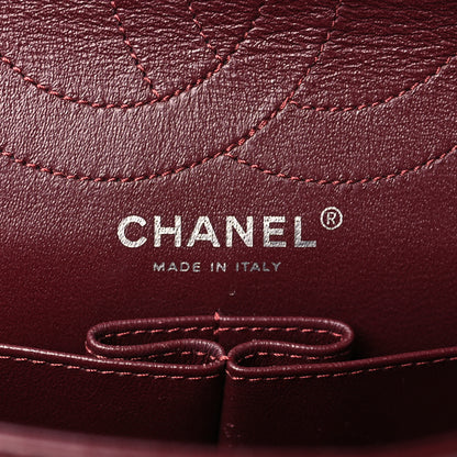 Chanel Aged Calfskin Quilted 2.55 Reissue 226 Flap Dark Burgundy 6 of 9