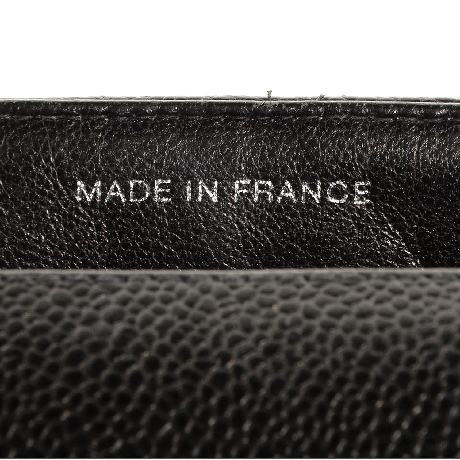 Chanel Caviar Jumbo Single Flap Black 9 of 11