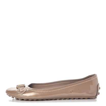 Louis Vuitton Patent Calfskin Oxford Ballerina Flats 36.5 Rose Poudre 1 of 12