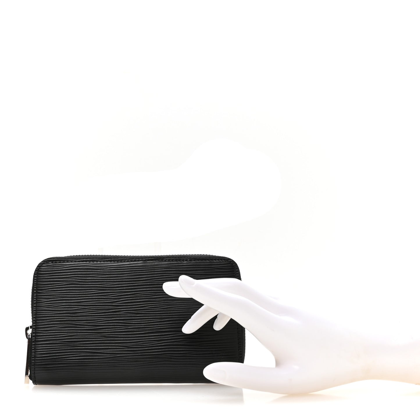 Epi Zippy Compact Wallet Black